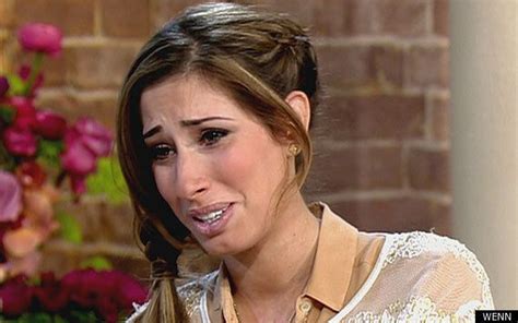 stacey solomon breaks down on this morning as she talks about smoking while pregnant