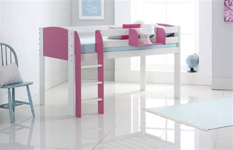 The appeal of these beds is that they're multifunctional, providing comfort for a good night's sleep, alongside providing excellent storage. Scallywag Convertible Midsleeper Children's Cabin Bed ...