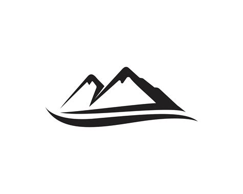 Minimalist Landscape Mountain Logo Design Inspirations 595848 Vector