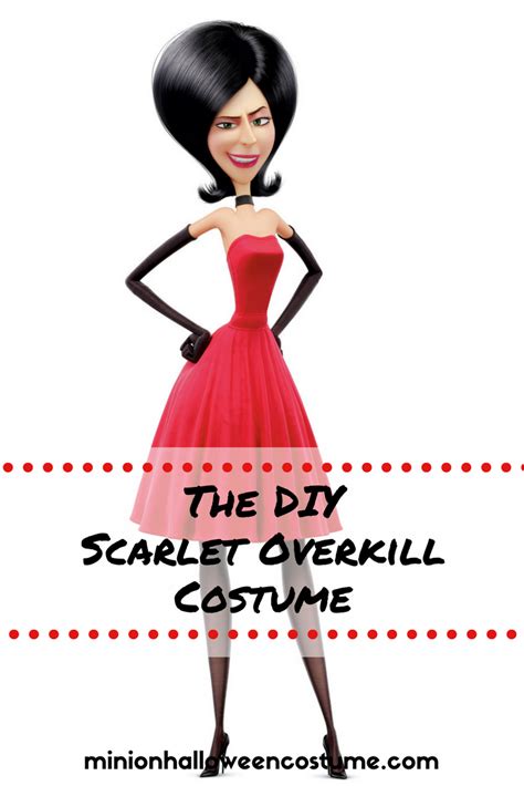 Scarlet Overkill Costume Minion Halloween Costume
