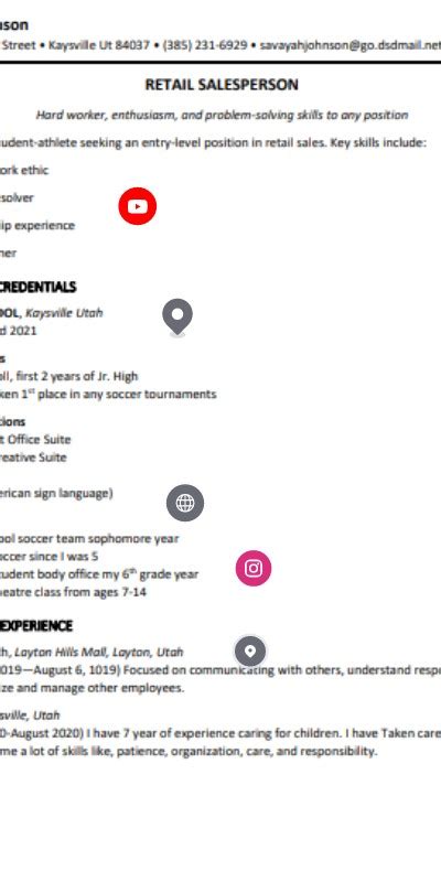 Copy Interactive Resume