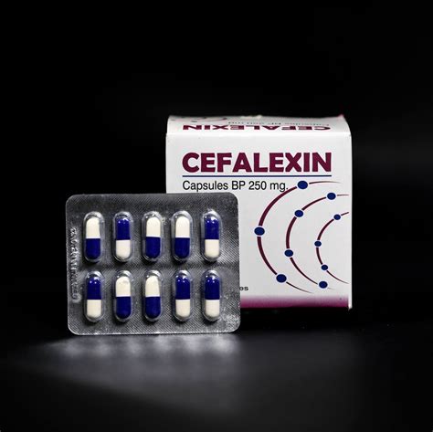 Cephalexin Capsules 250mg500mg Prescription Treatment Antibiotic At