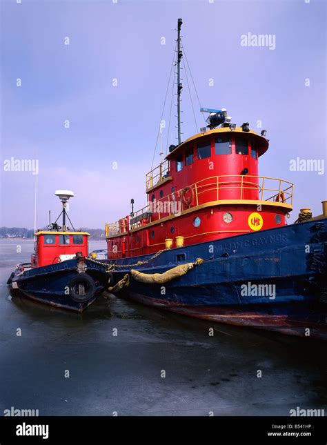 Tugboats Lake Michigan Holland Michigan USA Stock Photo Alamy