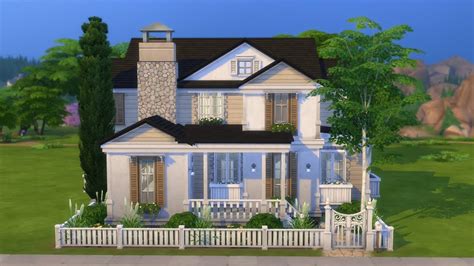 Sims 4 Budowa Domu Przytulny Dom Rodzinny Youtube