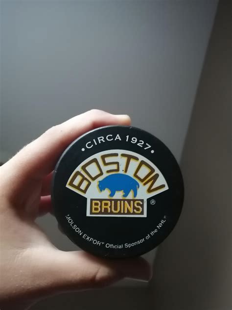 Boston Bruins Branded Nhl Hockey Puck Its My Favourite Piece Of Boston