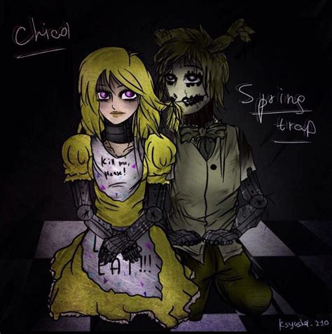 My Opinions On Fnaf Ships Discontinued Chica X Springtrap Wattpad
