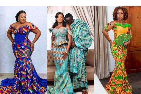 Best Modern Kente Styled Outfits For Engagement In Yen Com Gh