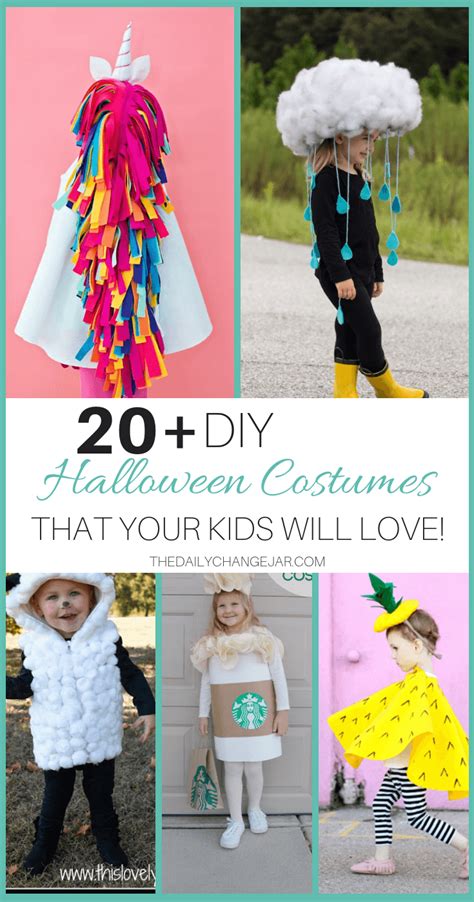 41 Diy Halloween Costumes For Kids — Easy Halloween Costume Ideas For