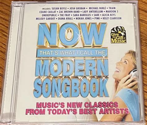 various andnow thats what i call the modern songbook original 2011 usa cd album 9 95 picclick