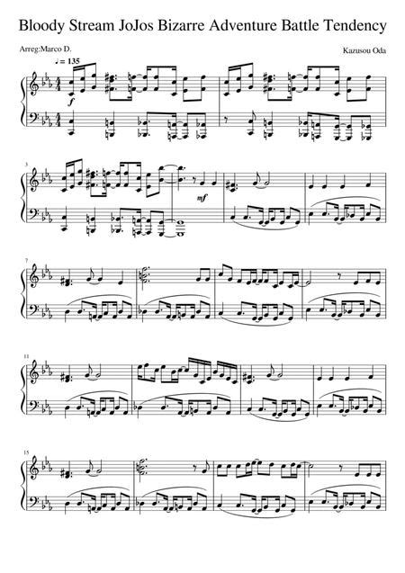 Bloody Stream Piano Sheet Music Ubicaciondepersonascdmxgobmx