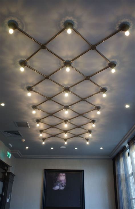 37 Unique And Simple Ceiling Design Ceiling Light Design Industrial