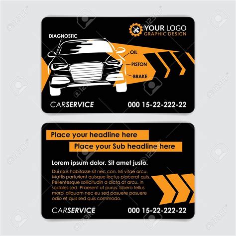 Make your own business cards free. Auto Repair Business Card Template. Create Your Own Business.. intended for Transport B… in 2020 ...
