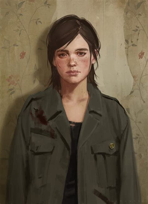 The Last Of Us 2 Concept Art Ellie Ilustraciones Bocetos Hermosos Fotos Perspectiva