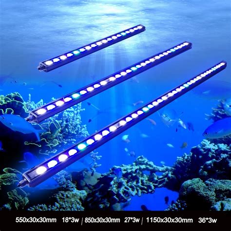 1pcs 54w81w108w Waterproof Ip65 Waterproof Led Aquarium Bar Light For