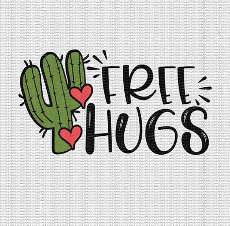 Free Hugs Svg Hugs Svg Cute Svg Cactus Svg Funny Svg Sexiezpix Web Porn