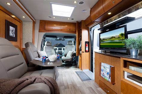 Leisure Vans Unity Interior Leisure Travel Vans Best Small Rv