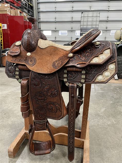 14.5” Ammerman Saddlery Roping Saddle