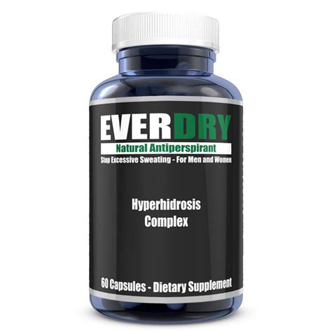 Ever Dry Natural Antiperspirant Supplement • Evyral Natural