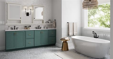 To access the details of the store (location. Expressive Oasis | Showplace Cabinetry