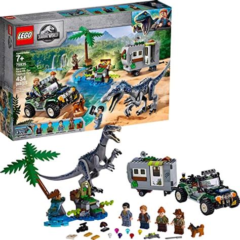 Lego Jurassic World Baryonyx Face Off The Treasure Hunt 75935 Building