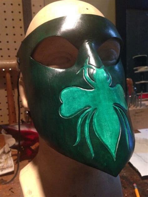 Green Hornet Leather Mask