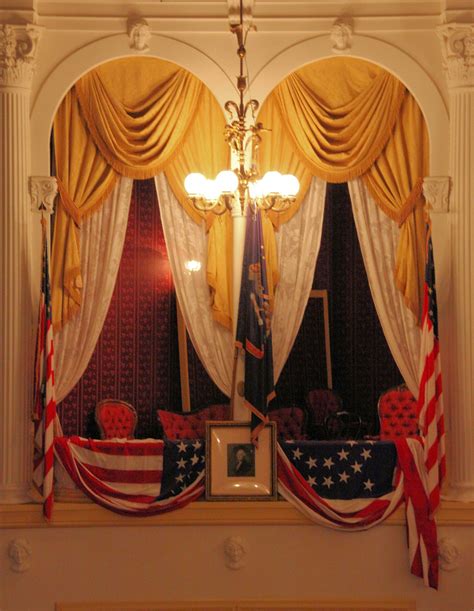 Fords Theatre Presidential Box From Across The Theatre Flickr