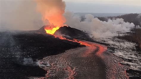 Kilauea Has Eruption Created A New Volcano On Hawaii