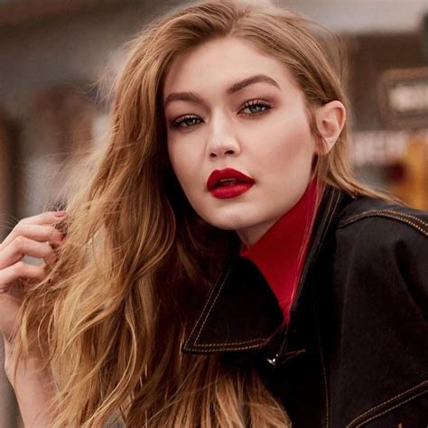 Gigi Hadid For The Maybelline New York Super Stay Matte Ink Campaign