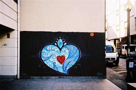 Heart Street Art By Costah Ego Alterego