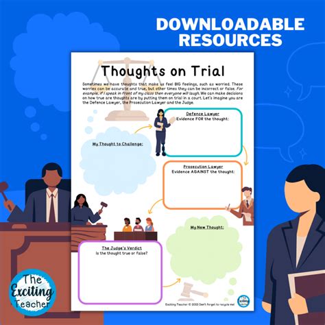 ‘thoughts On Trial For And Against Arguments For Negative Thoughts