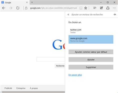 Comment Changer Le Moteur De Recherche Dans Microsoft Edge Msnloop