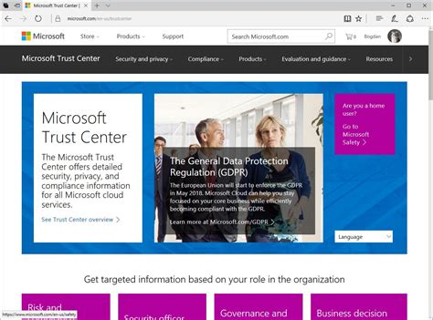 Microsoft Trust Center Gets A Facelift