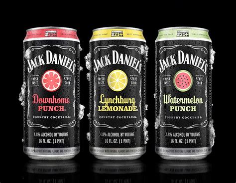 Downhome punch is a masterful flavor combination of classic jack daniels with a sweet and sour punch. Jack Daniel's Country Cocktails | Dieline