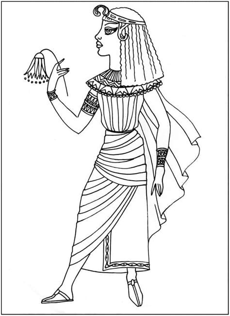 Dibujos De Cara De Cleopatra Para Colorear Para Colorear Pintar E Imprimir Dibujos Onlinecom