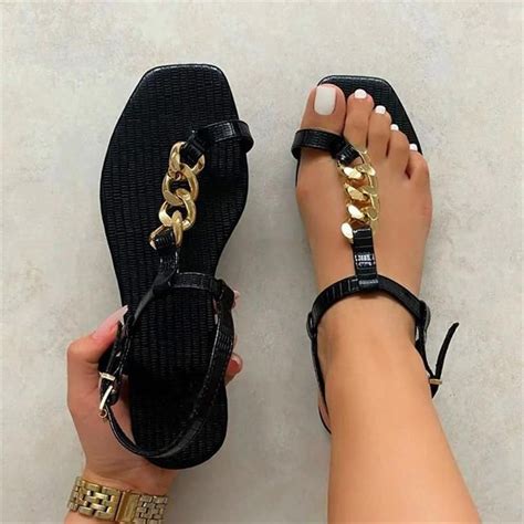 Womens Flat Sandal 2021 Hot Style Comfortable In 2021 Womens Sandals Flat Womens Sandals