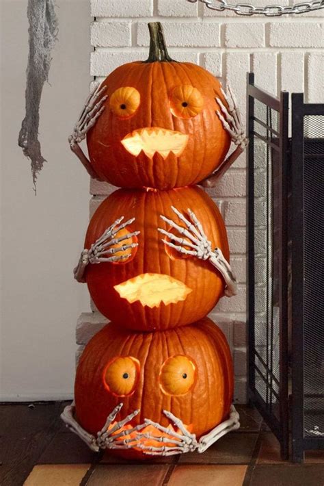 30 Scary Diy Halloween Projects That Will Give Your Guests A Fright Pumpkin Carving Fun
