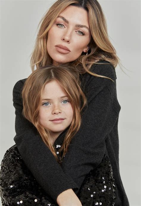 Abbey Clancy Is A Yummy Mummy As She Models With Lookalike Daughter And Cute Son Ok Magazine