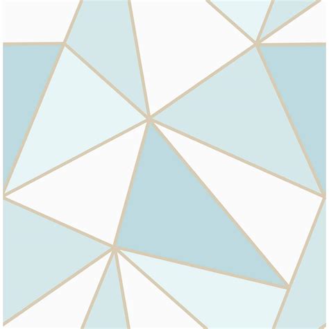 Advantage Apex Blue Geometric Wallpaper Sample 2814 24978sam The Home