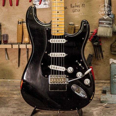 David Gilmour Black Strat Tribute Guitare Garage