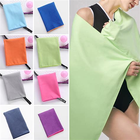 Microfiber Traveling Gym Quick Dry Towel Outdoor Swimming Camping Beach