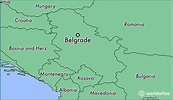 Map Of Belgrade Serbia | Cities And Towns Map