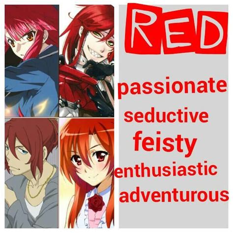 Significant Of Hair Colour In Anime Part 1 Anime Amino