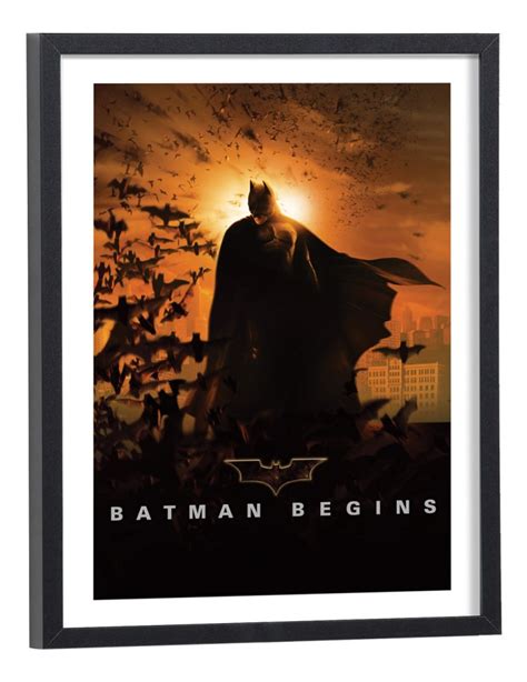 Affiche Film Batman Begins Poster Cinéma