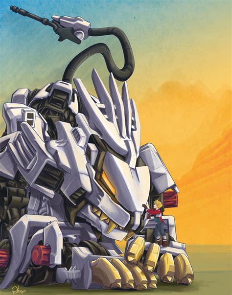 Liger Zero Broship by skipaway on DeviantArt (they're both missing 1 piece of armor lmao but two of my favorites, liger zero and geno saurer!
