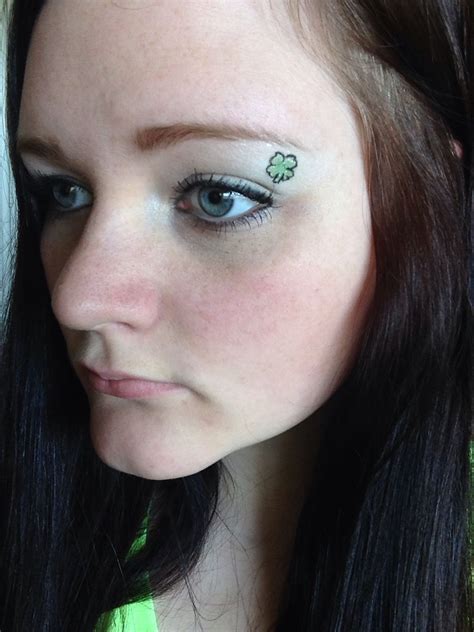 Shamrock For St Patricks Day Nose Ring Love Makeup Makeup