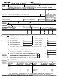 Irs form 1040x is the amended u.s. IRS Form 1040-SR Download Fillable PDF or Fill Online U.S. Tax Return for Seniors - 2019 ...