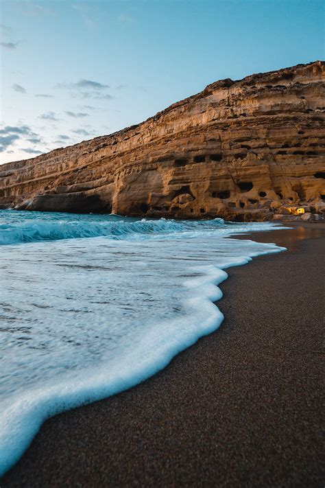 Coast Sea Rocks Waves Sand Beach Hd Phone Wallpaper Peakpx