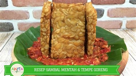 Dan seperti yang saya sebutkan di atas, para penggemar sambal wajib coba asam udeung ini. RESEP SAMBAL MENTAH DAN TEMPE GORENG - YouTube