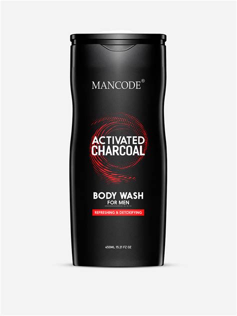 Buy Activated Charcoal Body Wash For Men 450 Ml For Men Online At Best