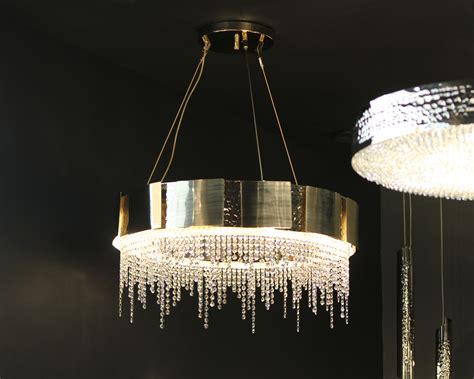 This Unique Bespoke Lighting Piece Combines Two Different Finishes